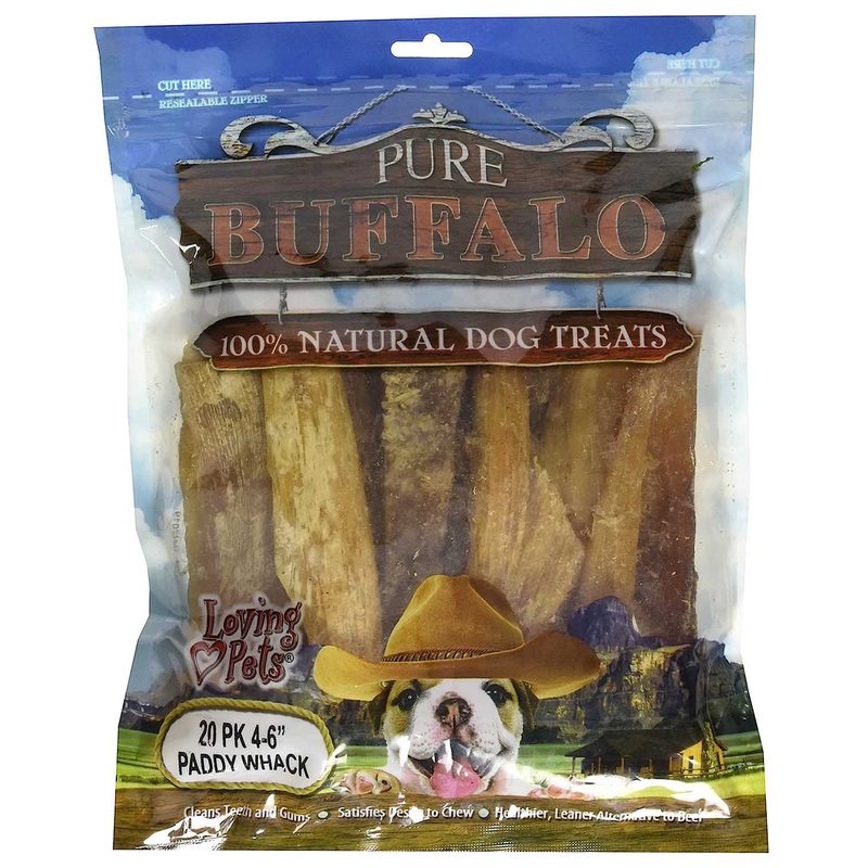 20 PK 6 Pure Buffalo Backstrap Tendon (10%)