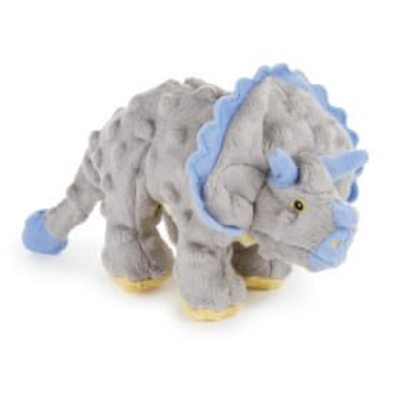Dinos Frills Triceratops Dog Toy