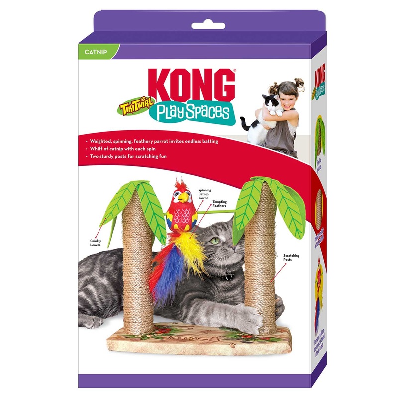 KONG Play Spaces Cat Tiki Twirl