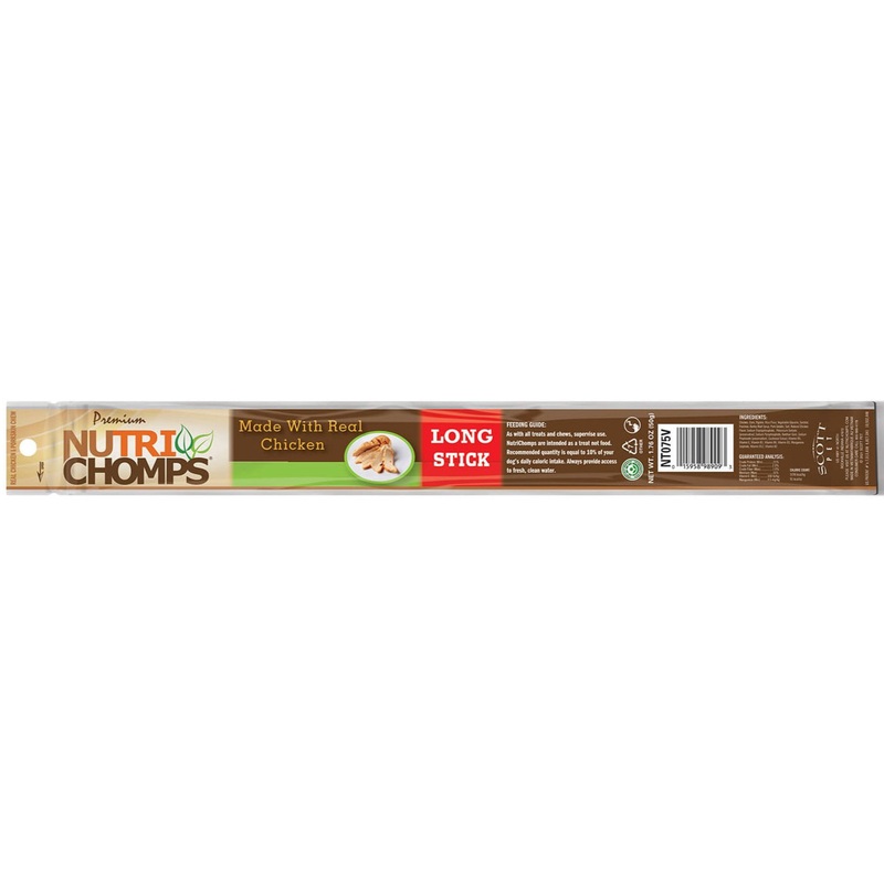 NutriChomps 15 Chicken Long Stick Dog Chews