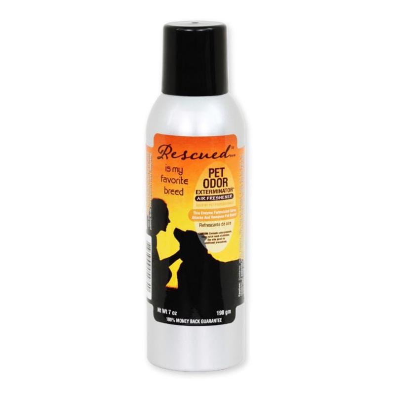 Pet Odor Exterminator Air Freshener Spray, Rescued, 7 oz