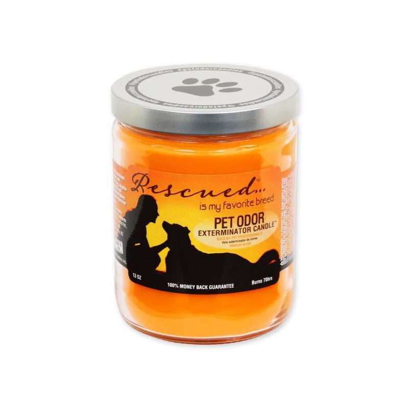 Pet Odor Exterminator Candle, Rescued