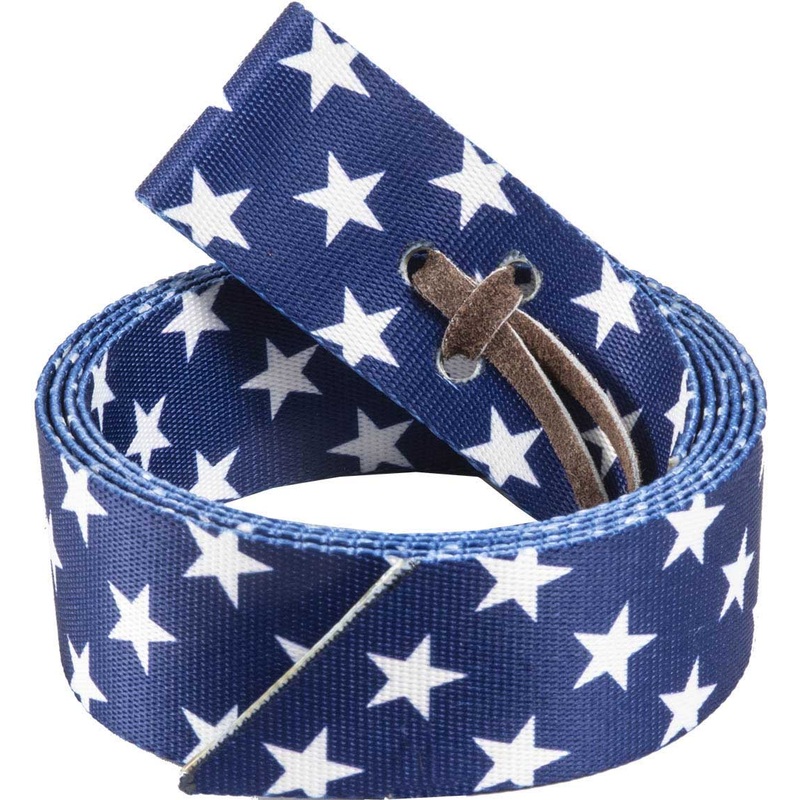 Star Print Tie Strap|BLUE & WHITE|6′