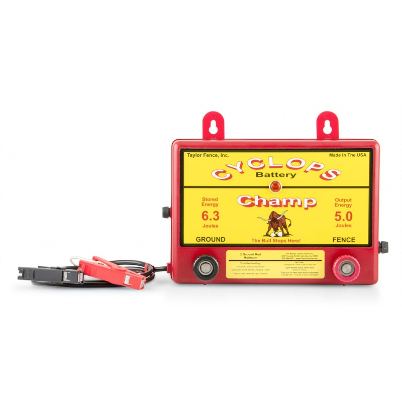 Cyclops 5 Joule DC/Battery Champ Fence Charger