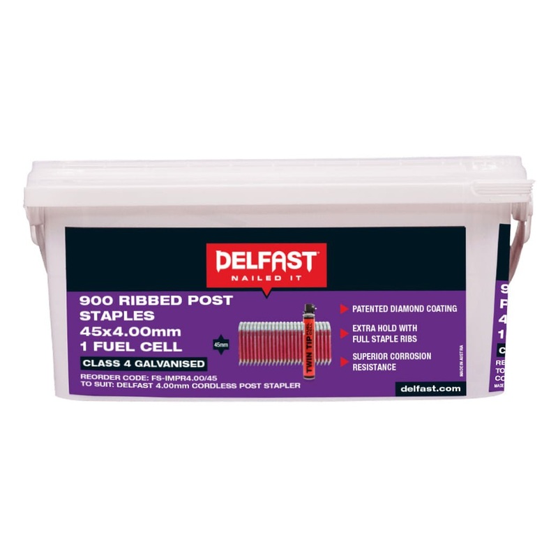 Delfast 1.75 9 ga Staples 900+Fuel , 900 Count