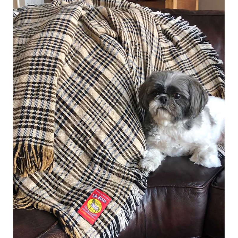 5/A Baker Plaid Afghan