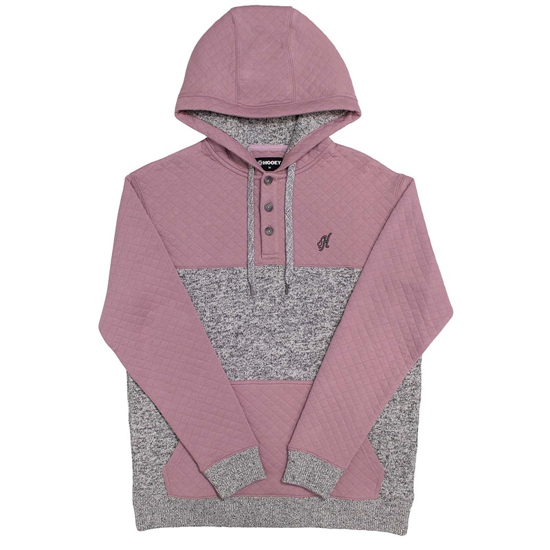 Hooey Jimmy Ladies’ Hoodie, Purple & Gray