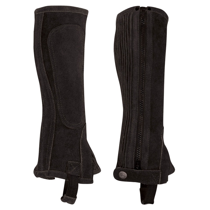 Perri’s Zipper Half Chaps|Black|Brown|Large|Large/Tall|Medium|Medium/Tall|Small|Small/Tall|XLarge|XSmall|XSmall/Tall|XXLarge|XXSmall|XXSmall/Tall|XXXLarge