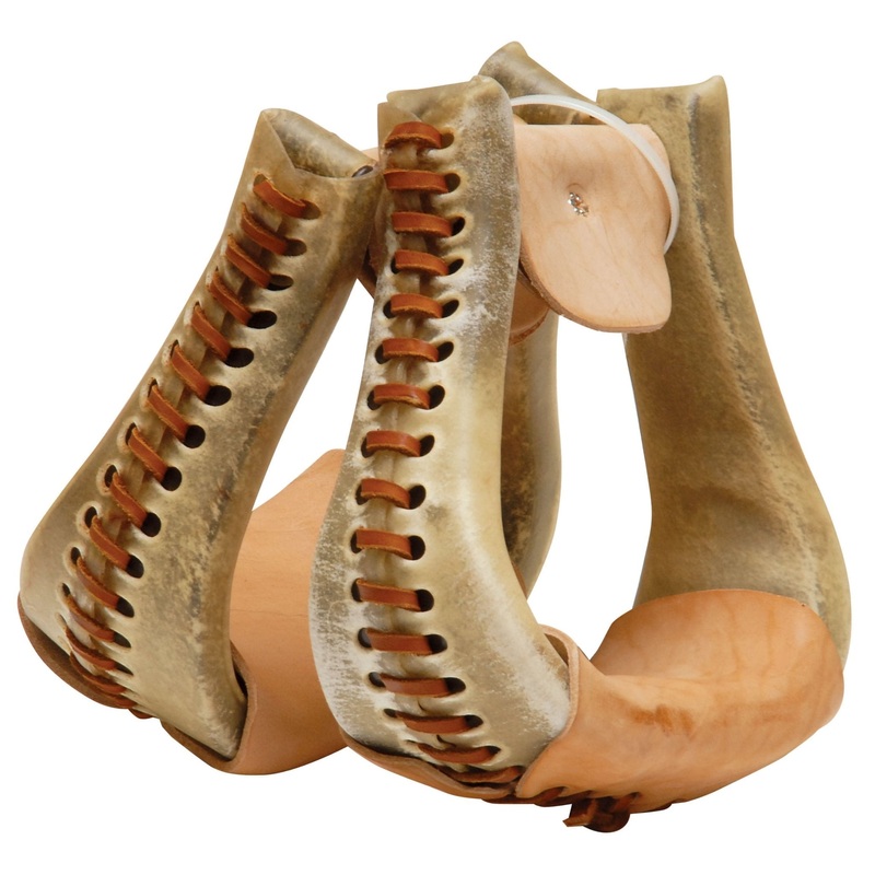 Rawhide Bell Bottom Stirrup