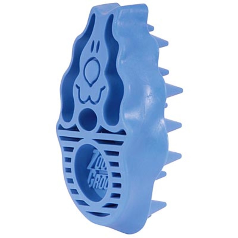 KONG ZoomGroom Dog Grooming & Bath Brush
