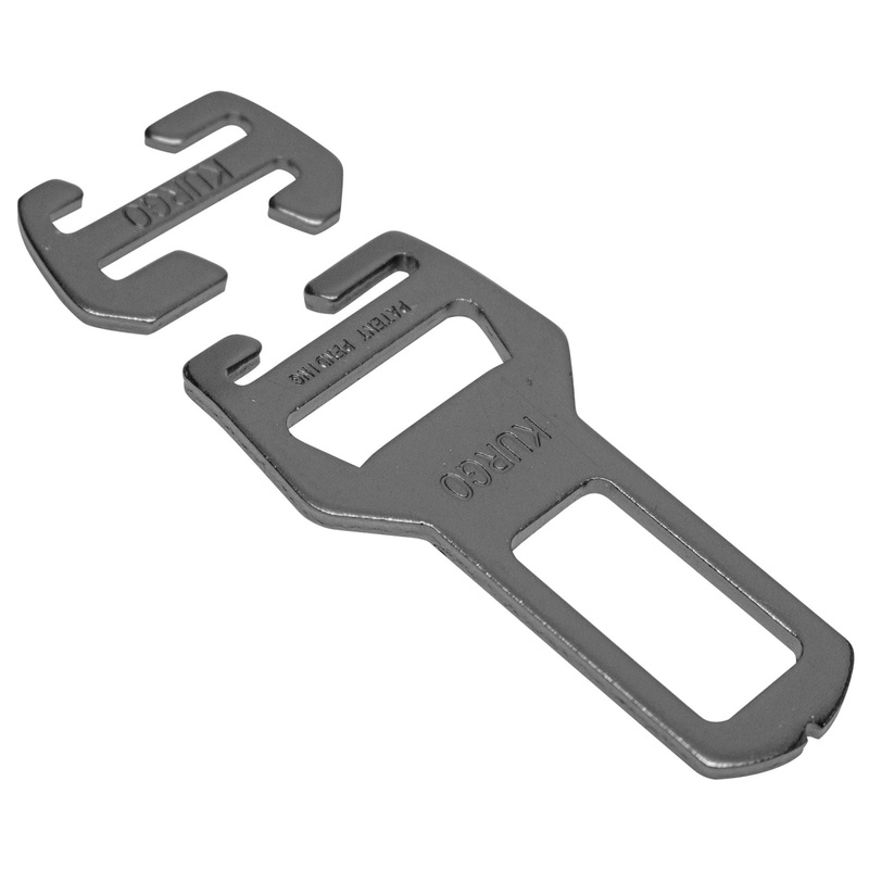 Kurgo Seatbelt Buckle for Dogs, One Size, Steel