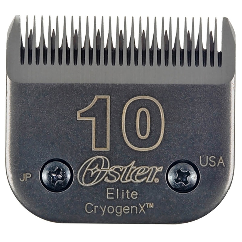 Oster Elite CryogenX Size 10 Clipper Blade use with A5 and PowerPro Clippers