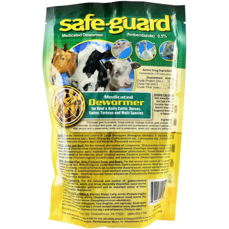 Safe-Guard Multi-Species Medicated Dewormer Pellets