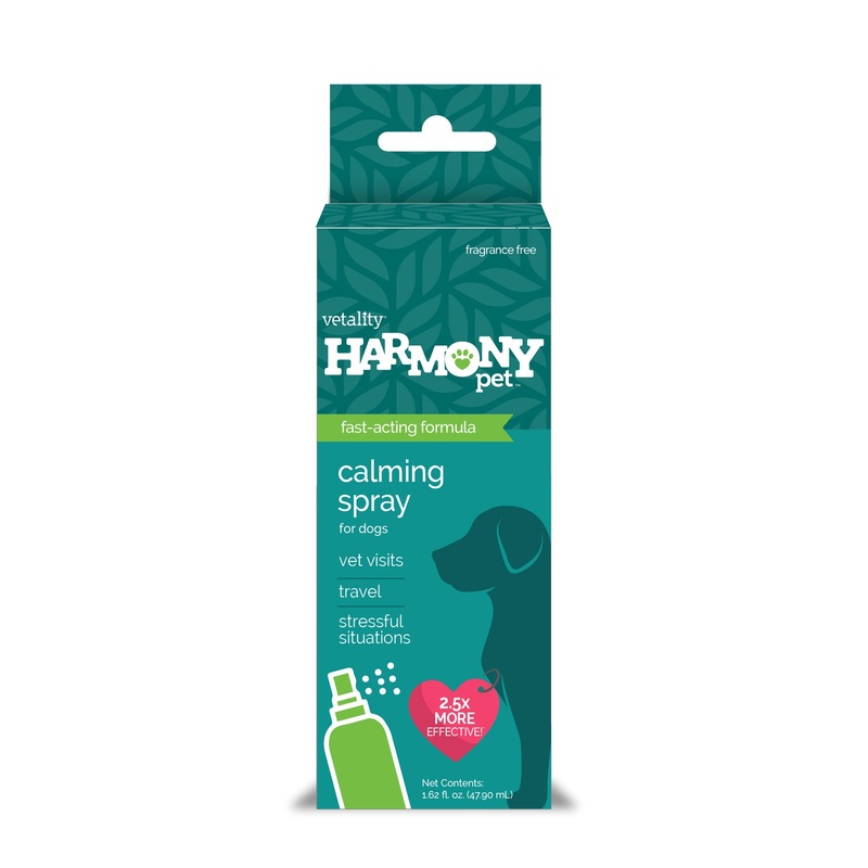 Vetality Harmony Pet Calming Spray for Dogs with Pheromones & Fragrance-Free