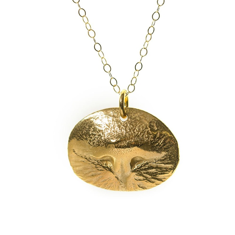 Custom Gold Pet Nose Pendant Kit, 18 Necklace