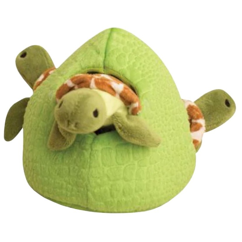 Snugarooz 4 Piece Hide & Seek Turtle Reef Squeaker Dog Toy