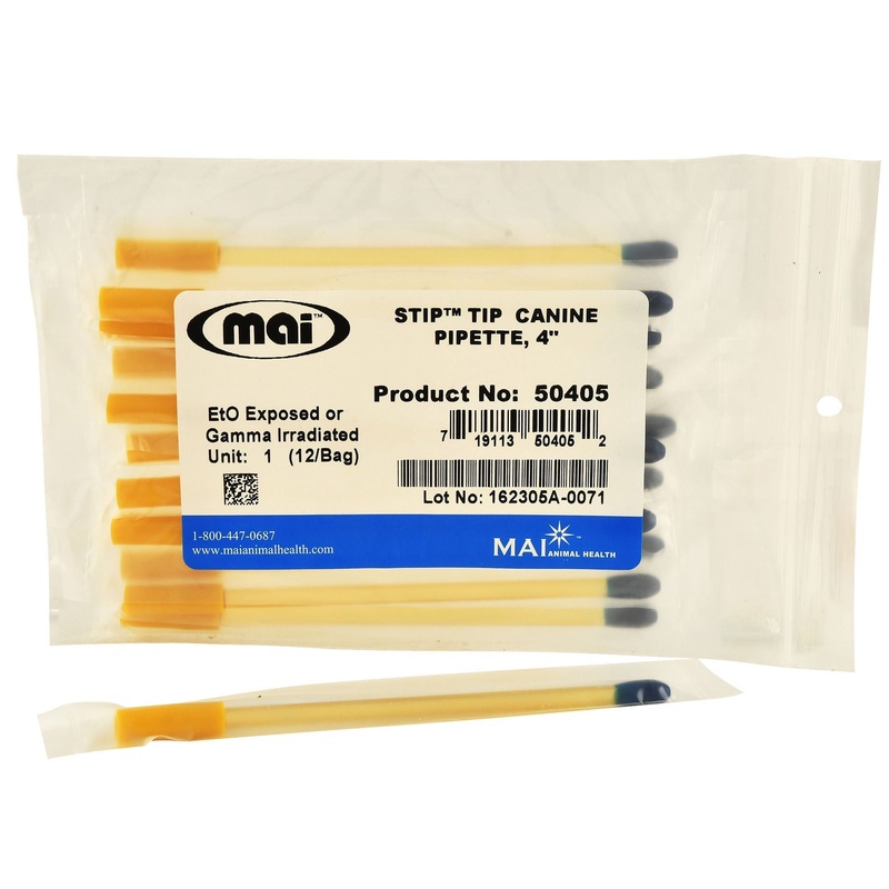4 Canine STIP Tip Pipette, 12 pack