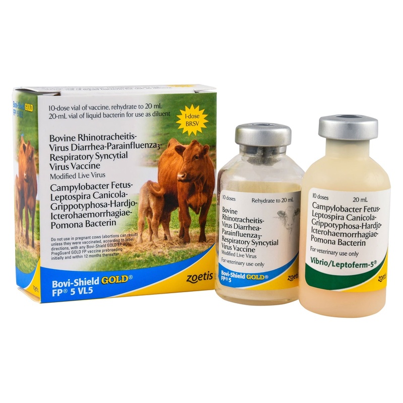 Bovi-Shield Gold  FP 5 VL5 Cattle Vaccine