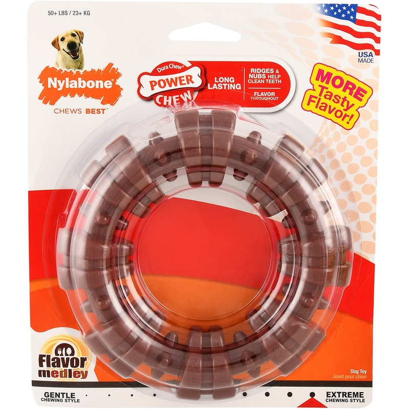 Dura Chew Textured Ring, Flavor Medley