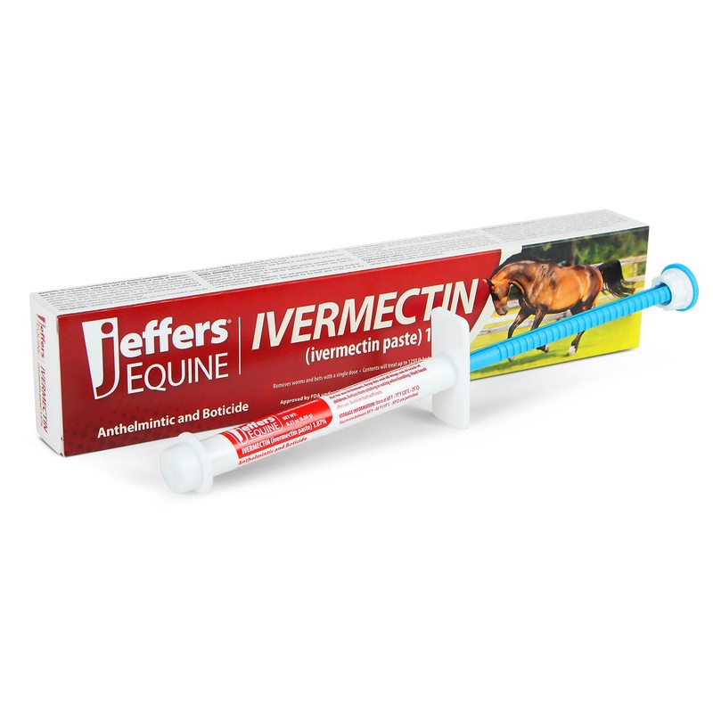 Ivermectin Horse Dewormer Gel, Apple Flavored