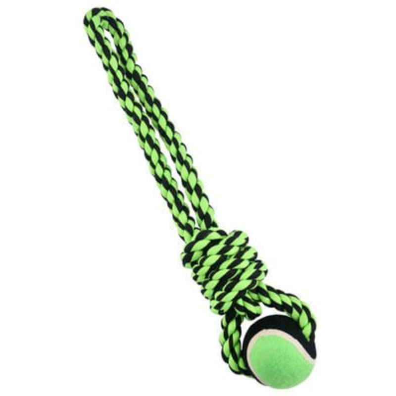 Nuts For Knots Rope Tug with Tennis Ball, 20