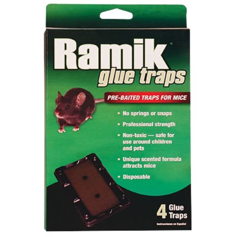Ramik Mouse Glue Traps, 4 pk