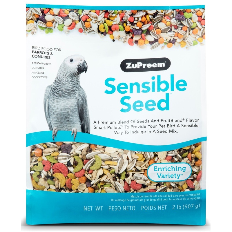 Sensible Seed Bird Food for Parrots & Conures