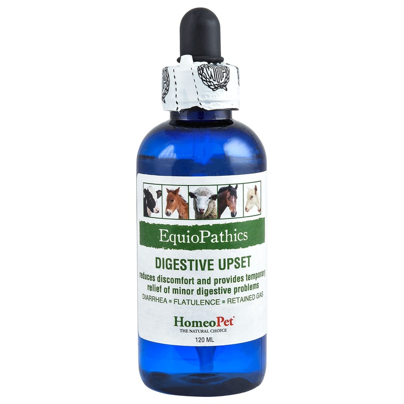 EquioPathics Digestive Upsets Liquid Digestive Supplement for Horses & Livestock, 120 mL