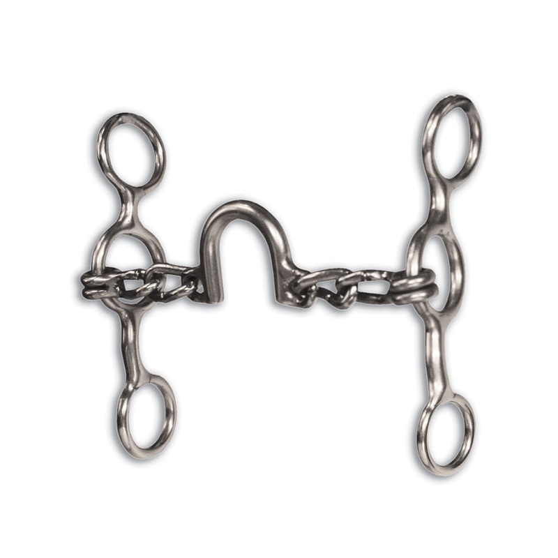 Equisential Performance Short Shank Bit-Ported Chain