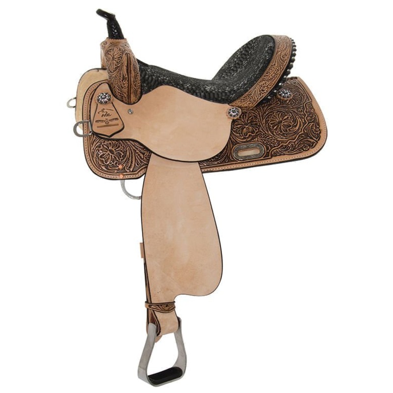 High Horse Jewel Barrel Saddle, Wide Tree