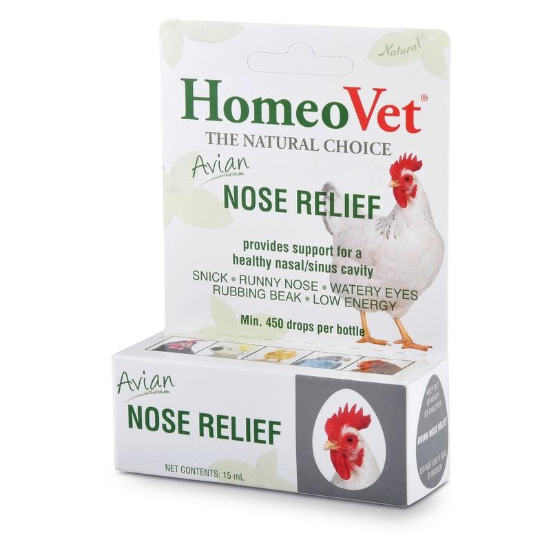HomeoVet Avian Nose Relief, 15 mL