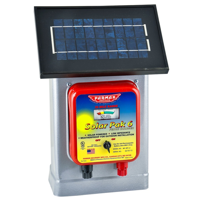 Parmak Solar-Pak 6|Parmak Solar-Pak 6 (6 volt) Charger|Replacement Solar Panel