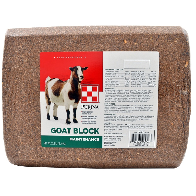 Purina Goat Block