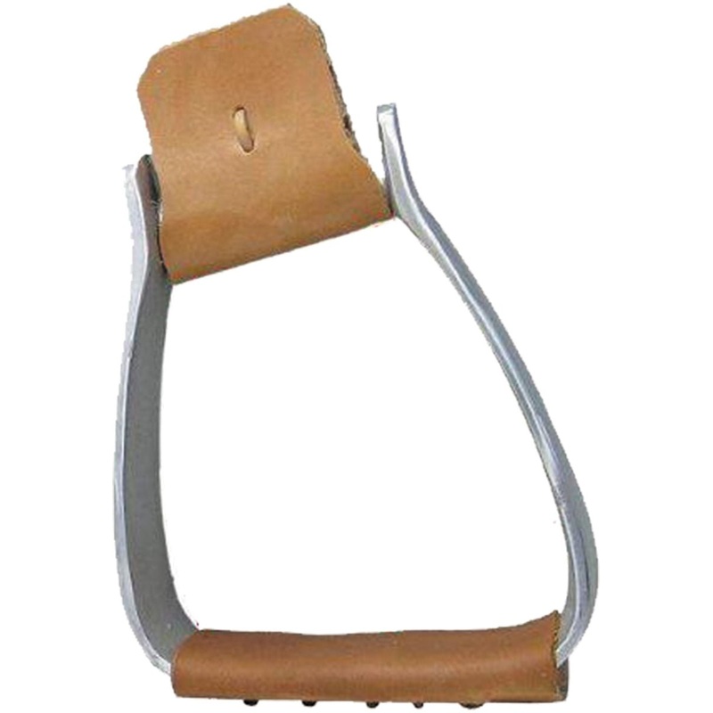 Slanted Aluminum Roper Stirrups