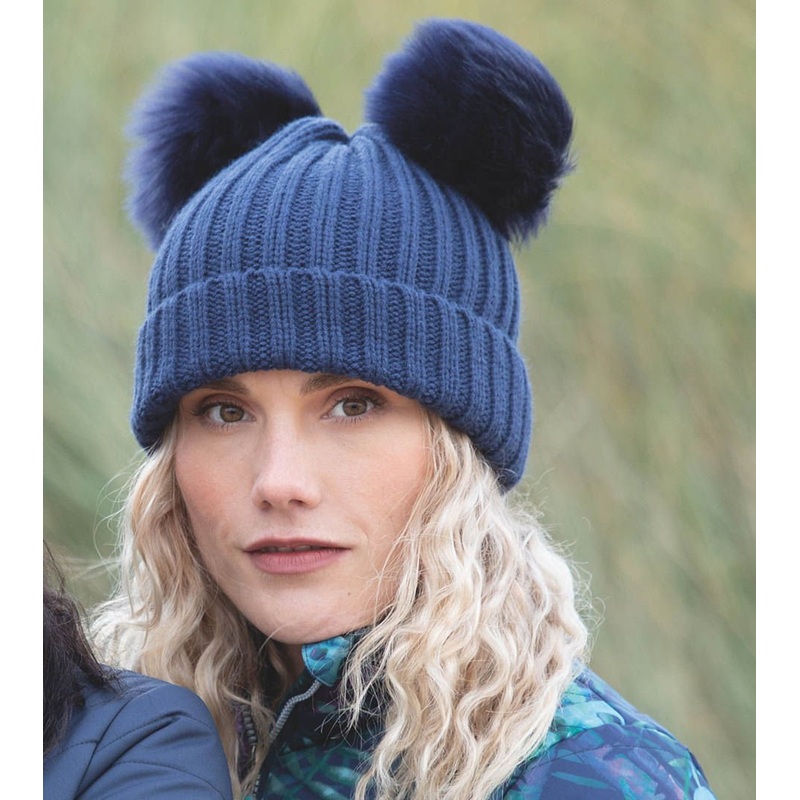 Aubrion Kennington Beanie|Dark Green|Wine