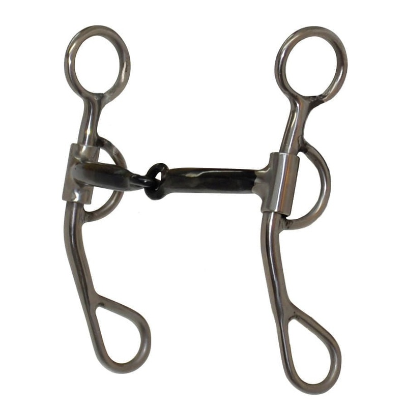 Diamond R Sweet Iron Argentine Snaffle