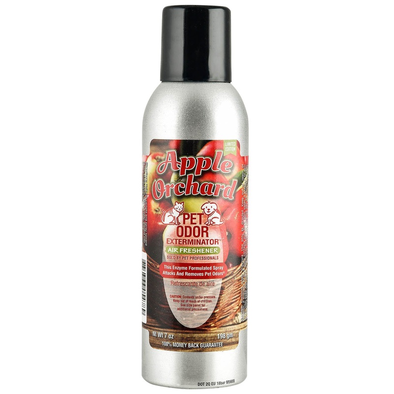Pet Odor Exterminator Air Freshener Spray, Apple Orchard, 7 oz
