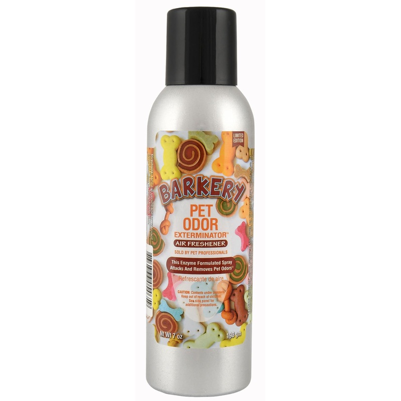 Pet Odor Exterminator Air Freshener Spray, Barkery, 7 oz