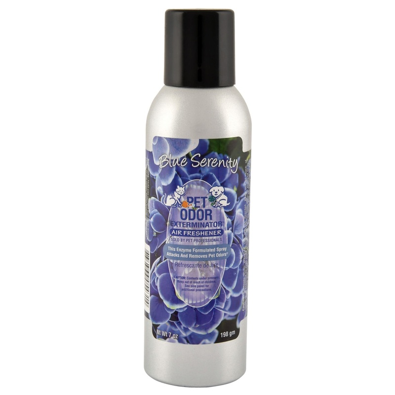 Pet Odor Exterminator Air Freshener Spray, Blue Serenity, 7 oz
