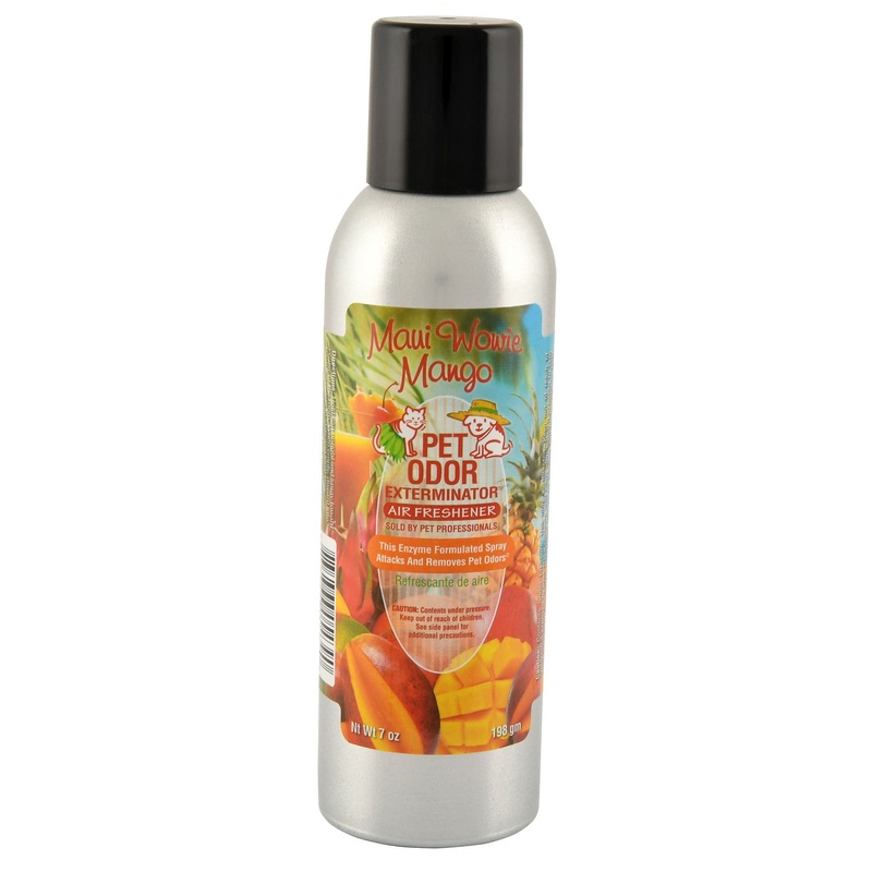Pet Odor Exterminator Air Freshener Spray, Maui Wowie Mango, 7 oz
