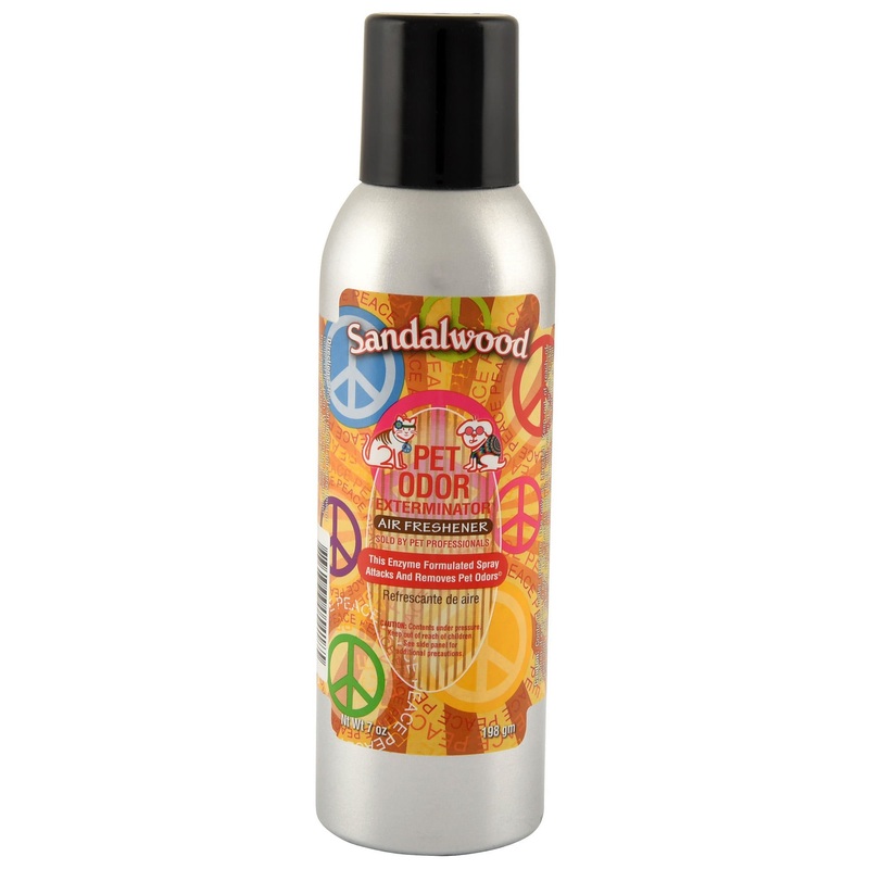 Pet Odor Exterminator Air Freshener Spray, Sandalwood, 7 oz
