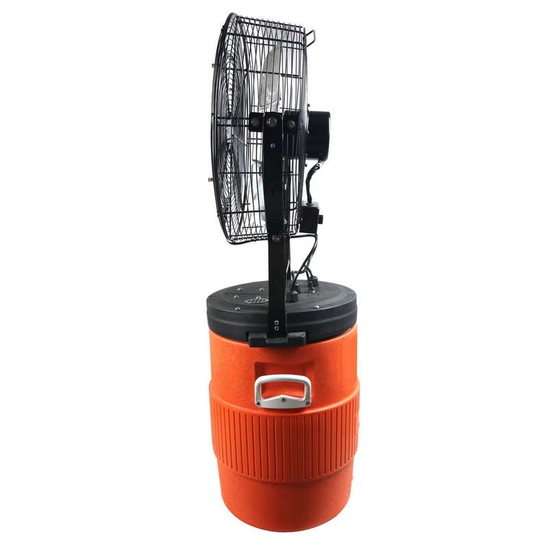 18 Mid-Pressure Misting Fan with 10 Gallon Cooler