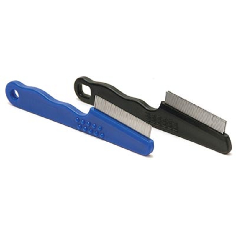Ergo Grip Flea Combs for Pets with Plastic Handle