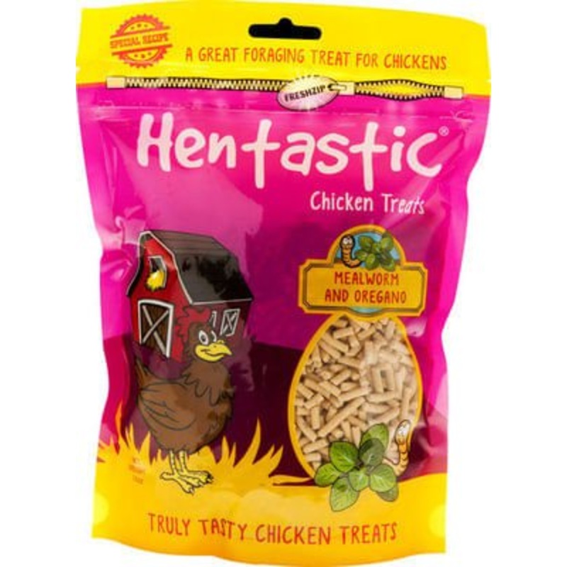 Hentastic Dried Mealworm and Oregano, 16 oz