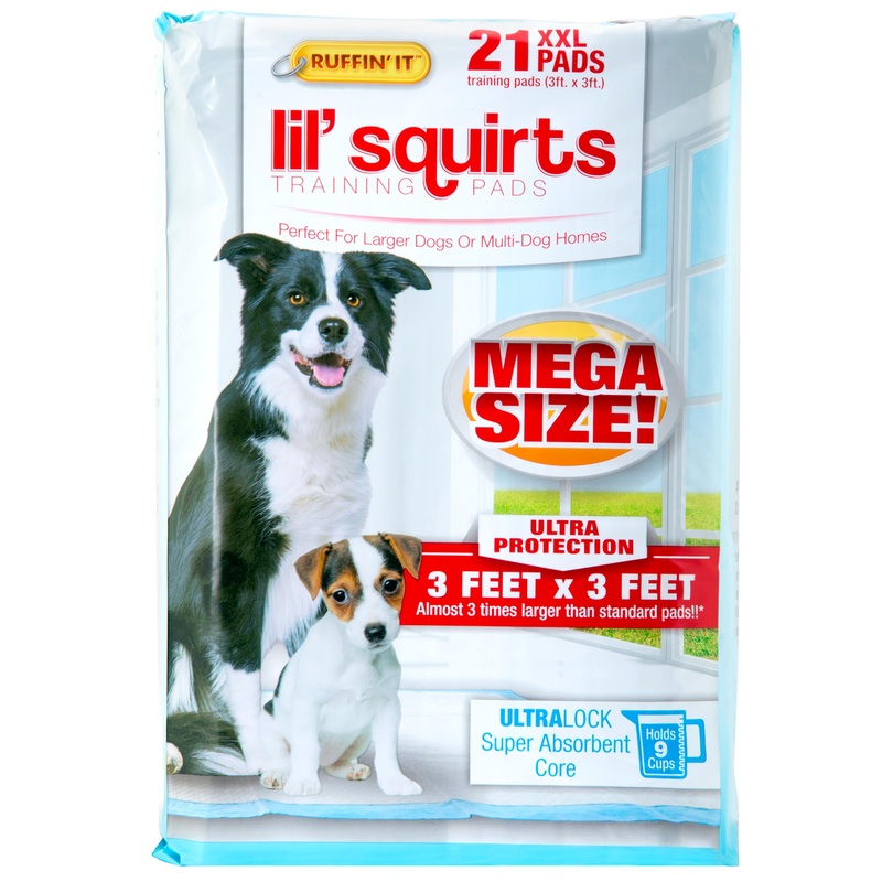 Lil’ Squirts Mega Size Training Pads, XXL