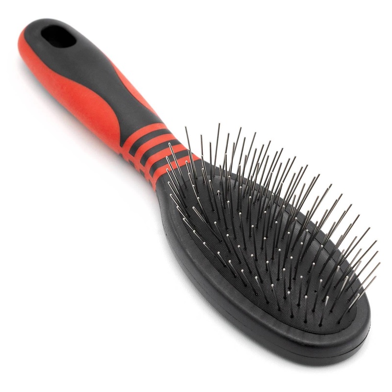 Pin Brush for Pet Grooming, Medium