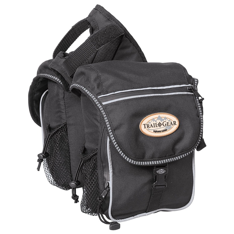 Weaver Leather Trail Gear Pommel Saddle Bag, 600D