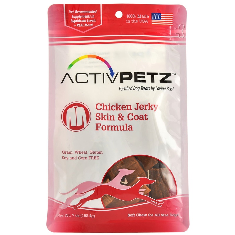 ActivPetz Skin & Coat Jerky Treats