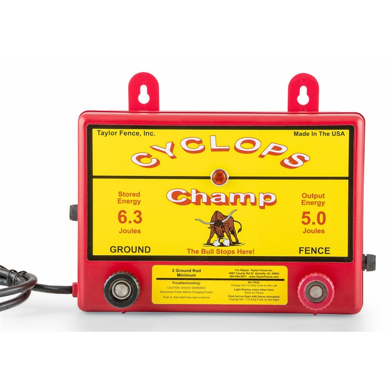 Cyclops Champ 5 Joule AC Fence Charger