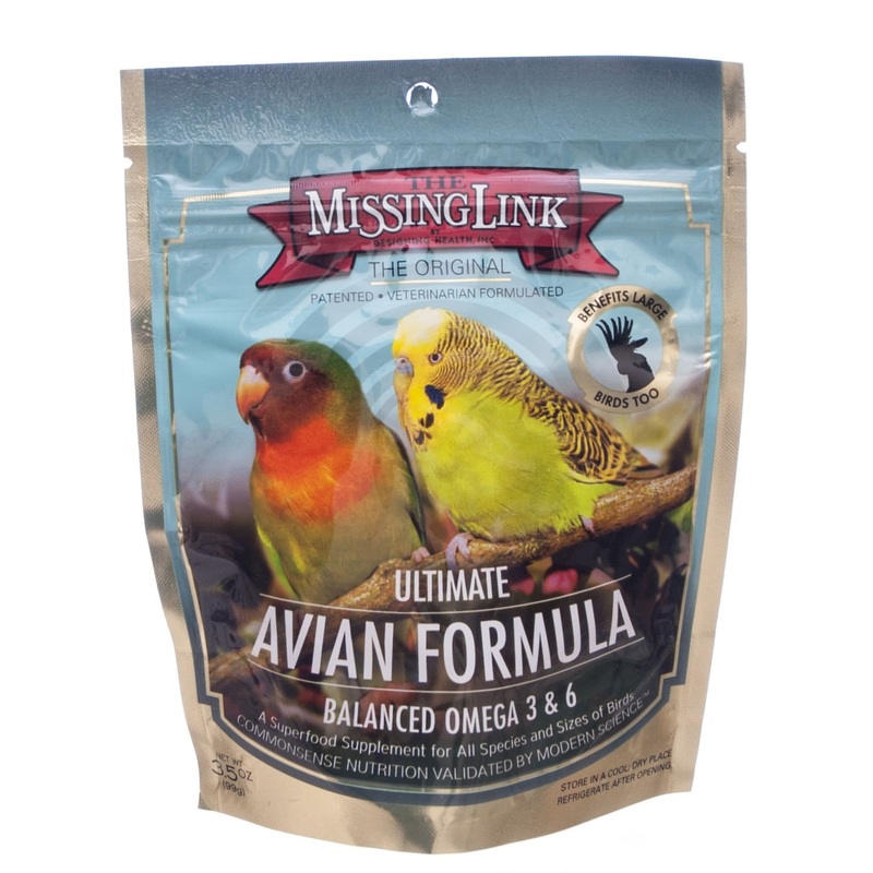 Missing Link Ultimate Avian Formula, 3.5 oz